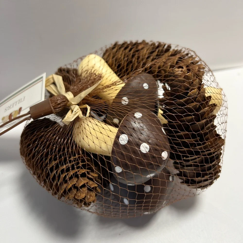 Target 🎯 BP Mushroom & Pinecones Vase/Tray 10ct Filler